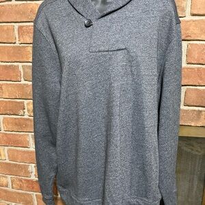 Perry Ellis Charcoal Knit Sweater